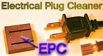 EPC--Note the tarnished blades of the plug in the main picture.  The inset photo shows the plug after cleaning.