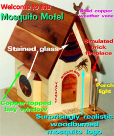 The Mosquito Motel:  revenge for my old nemesis